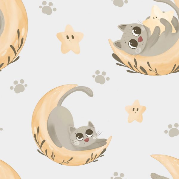 Moon-Cats grau
