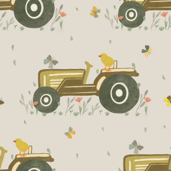 Pippi und Traktor beige